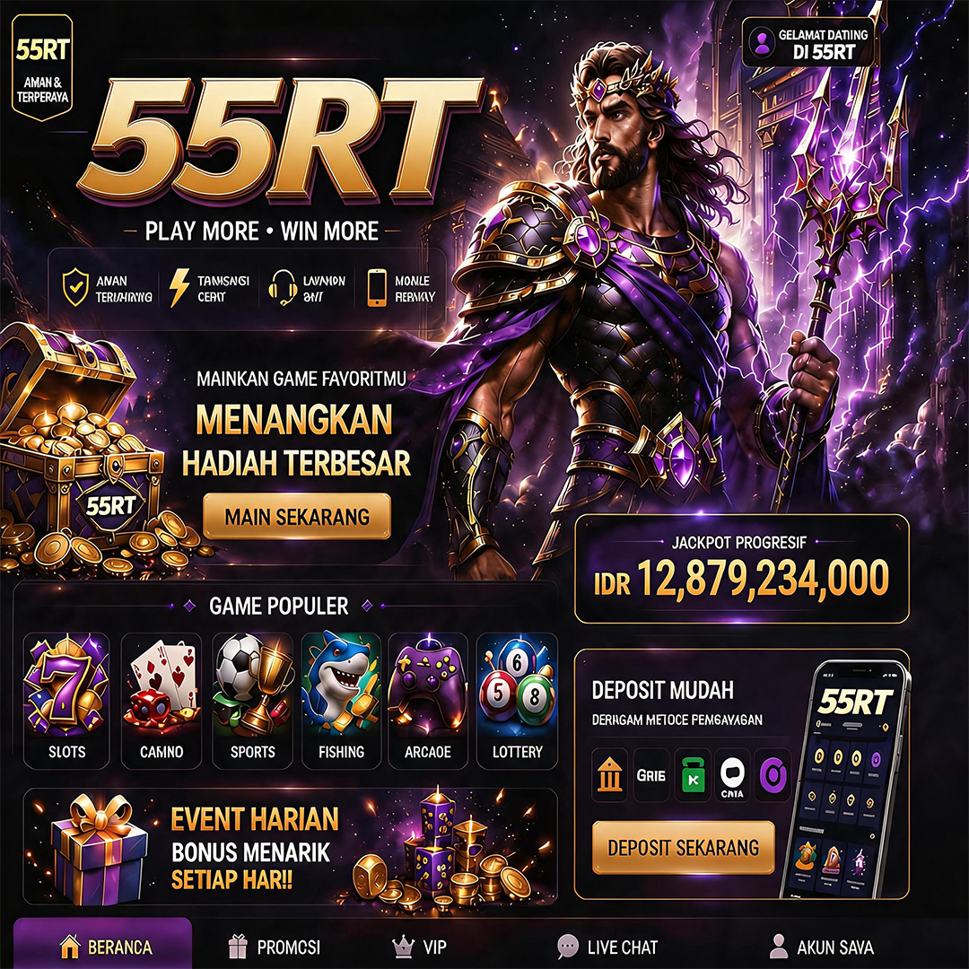 55RT - Destinasi Slot Online Indonesia dengan Ragam Tema Menarik