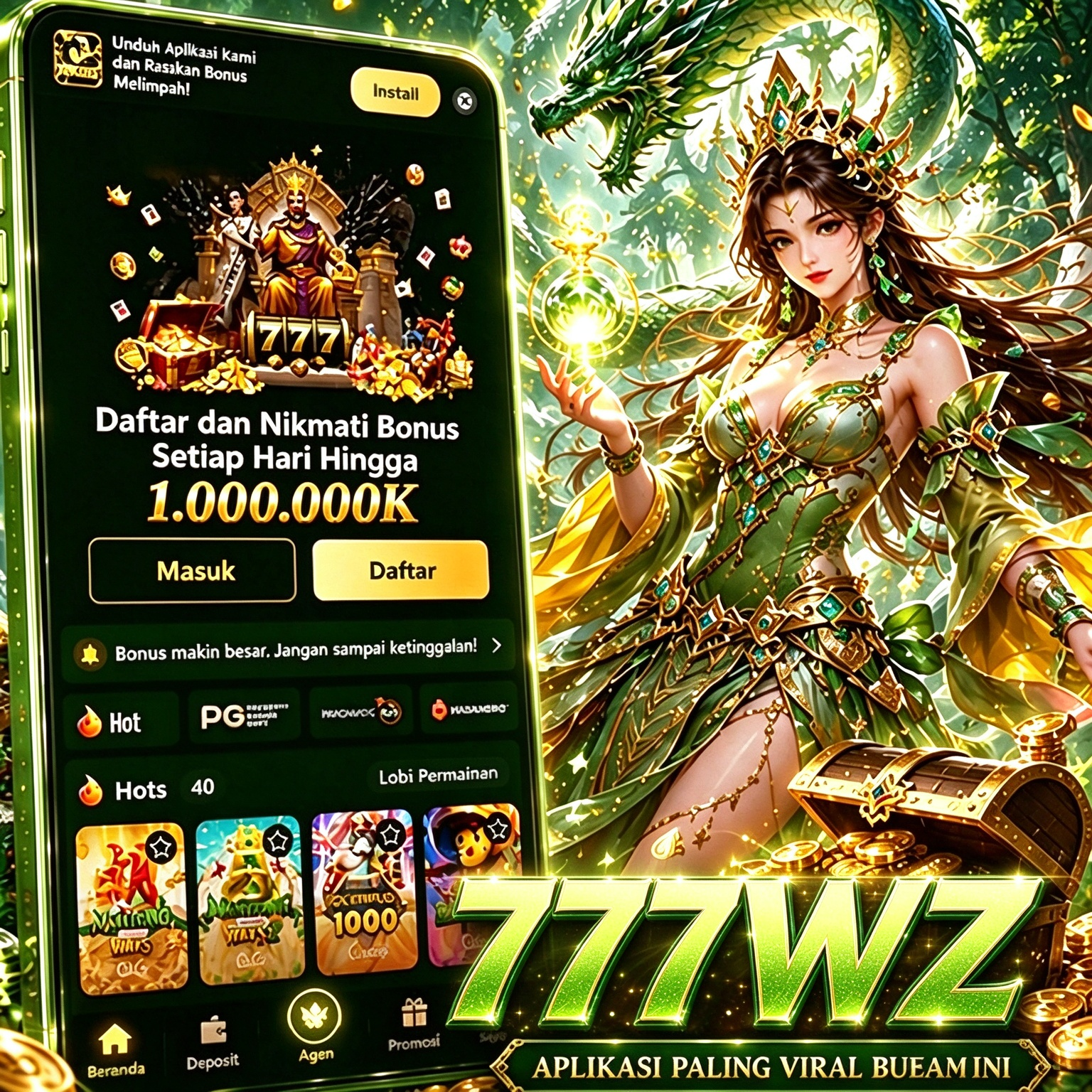 777WZ - Platform Game Online dengan Beragam Pilihan Permainan Seru