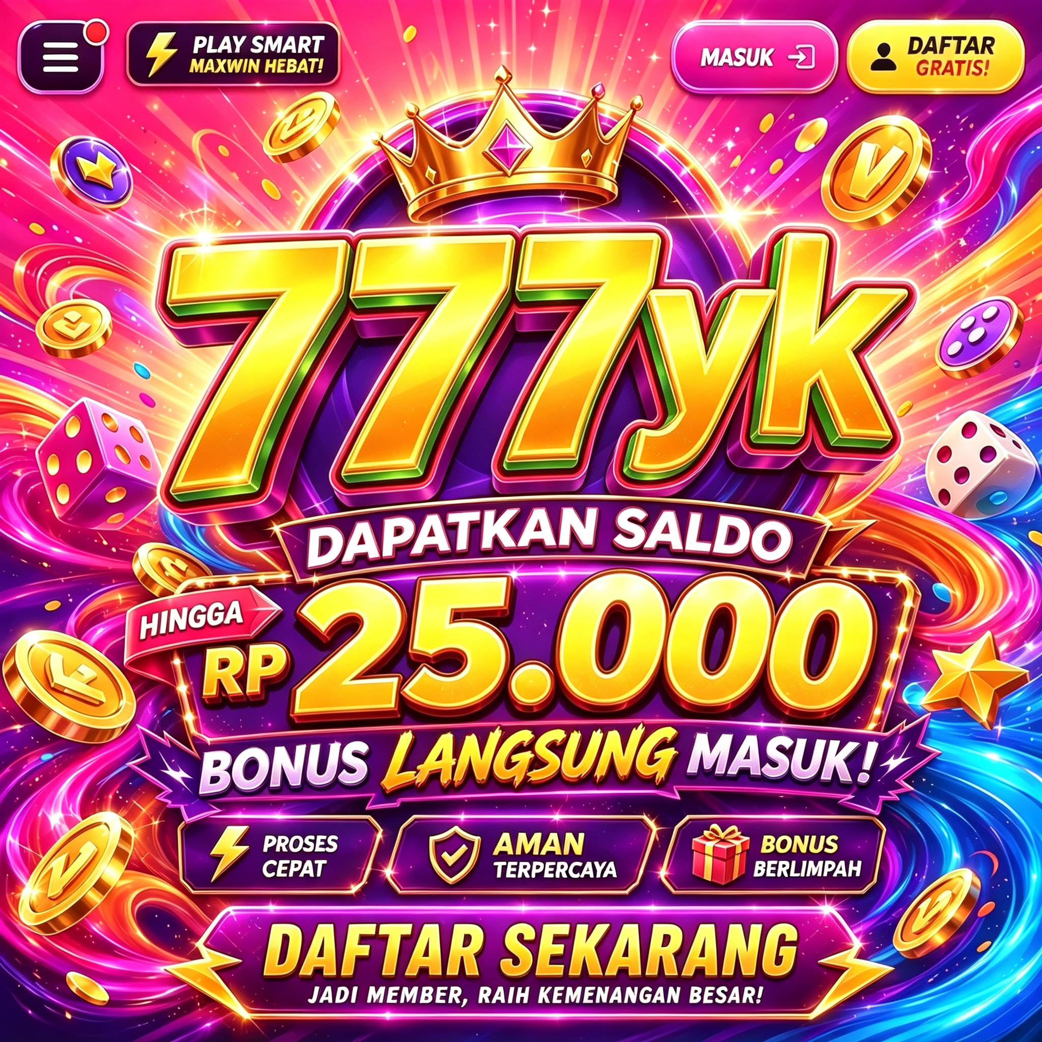 777YK - 777yk Login Situs Resmi dan Nikmati Ragam Game PG Soft