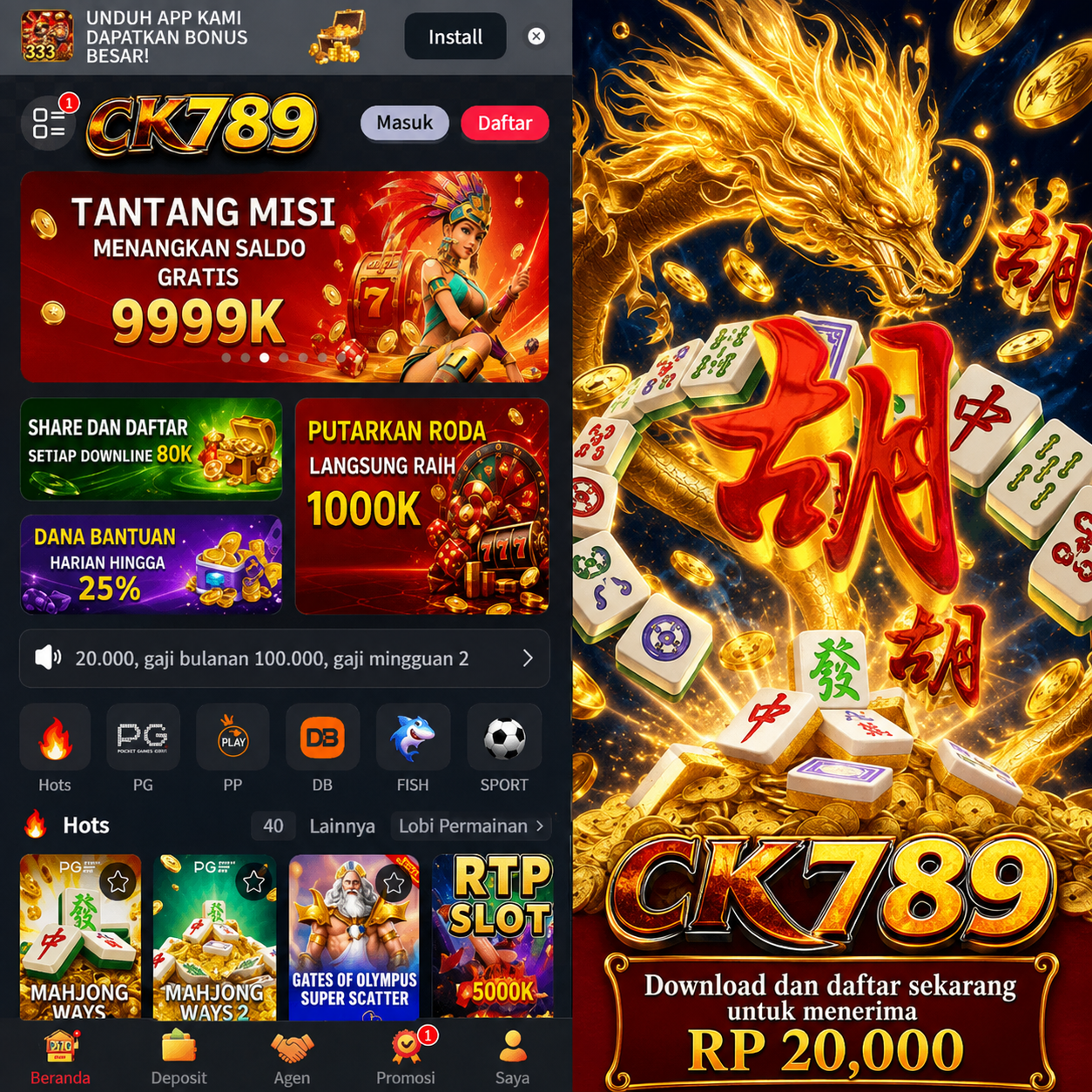 CK789 - Jelajahi Ragam Slot Online dengan Tema Menarik