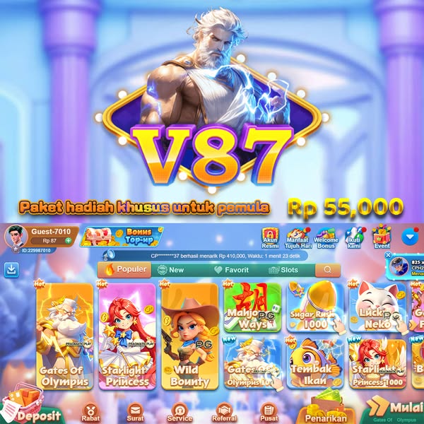 Tampilan pertama v87